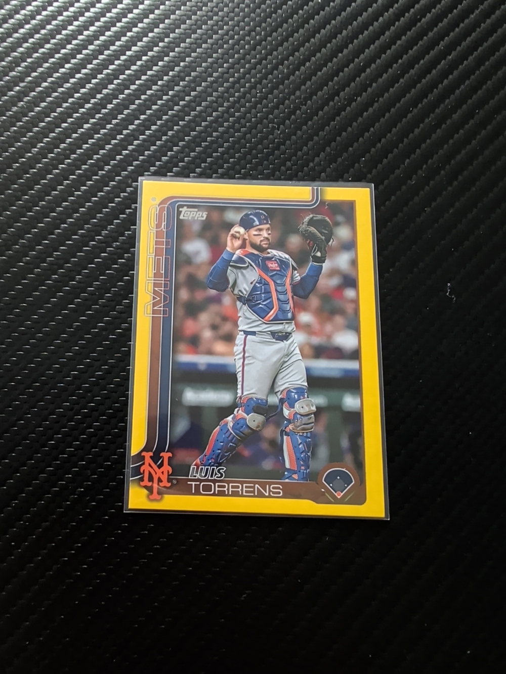 2025 Topps Update Series Luis Torrens #US297 NY Mets  (Yellow Border)